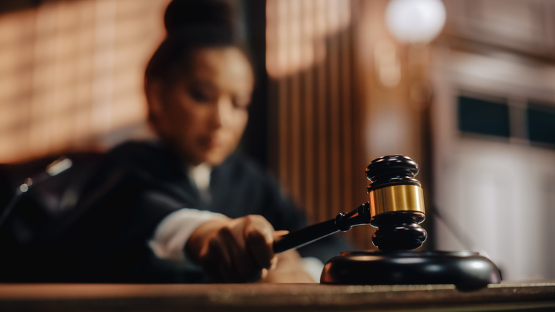 History is made as a pair of lesbian judges take their place on the bench.