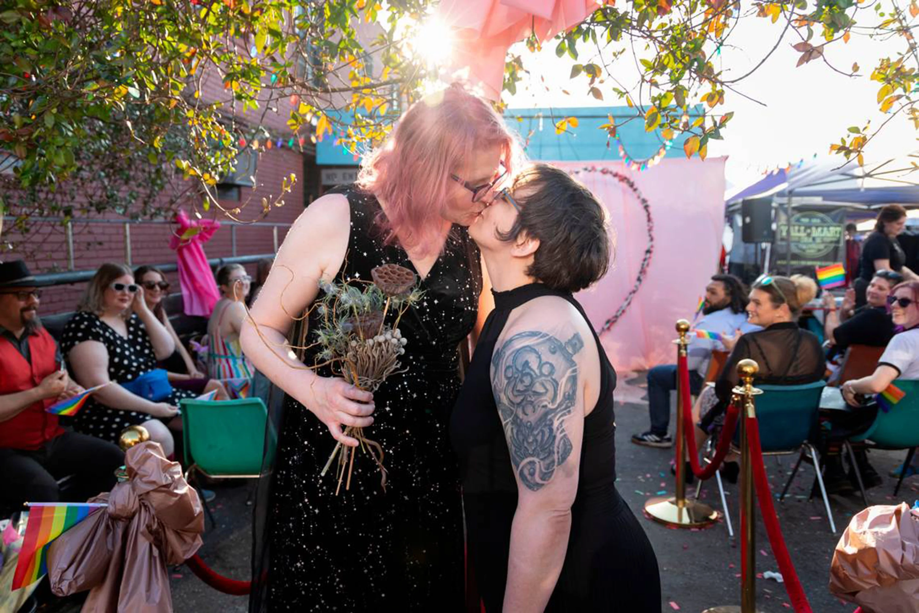 US Art Fair Fundraises with Gay Weddings: A Celebration of Love and Solidarity