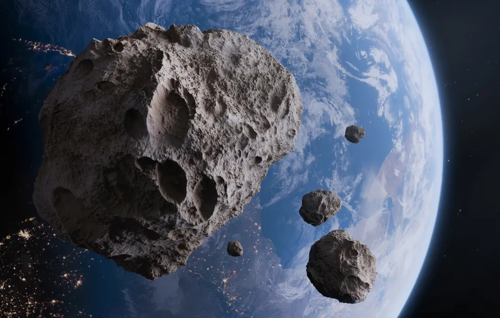 Earth's Water Origins: A Journey on Hitchhiking Asteroids  